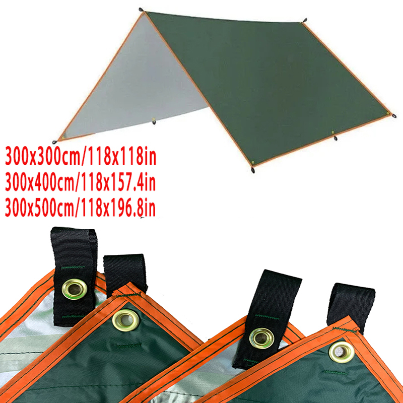 Sun Sail Shade - Ultra light canvas garden canopy, sunshade,