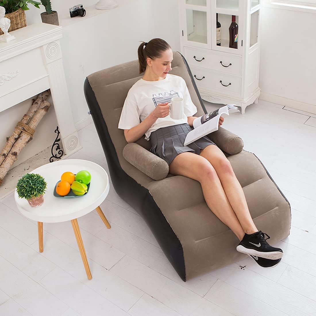 Outdoor Furniture Europe - Folding Lazy Sofa,Inflatable Lounge Chair Thickened