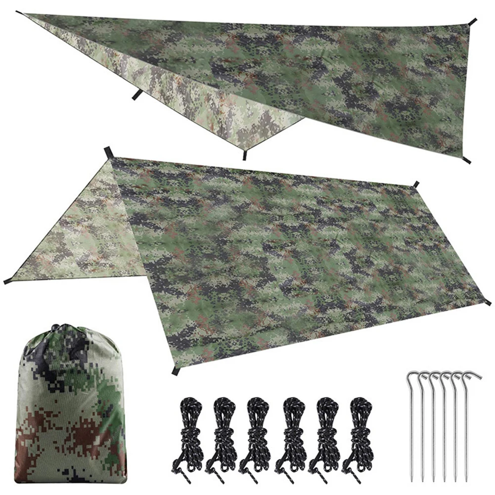 Sun Sail Shade - 300x300cm Waterproof Camping Tarp Shelter Awning