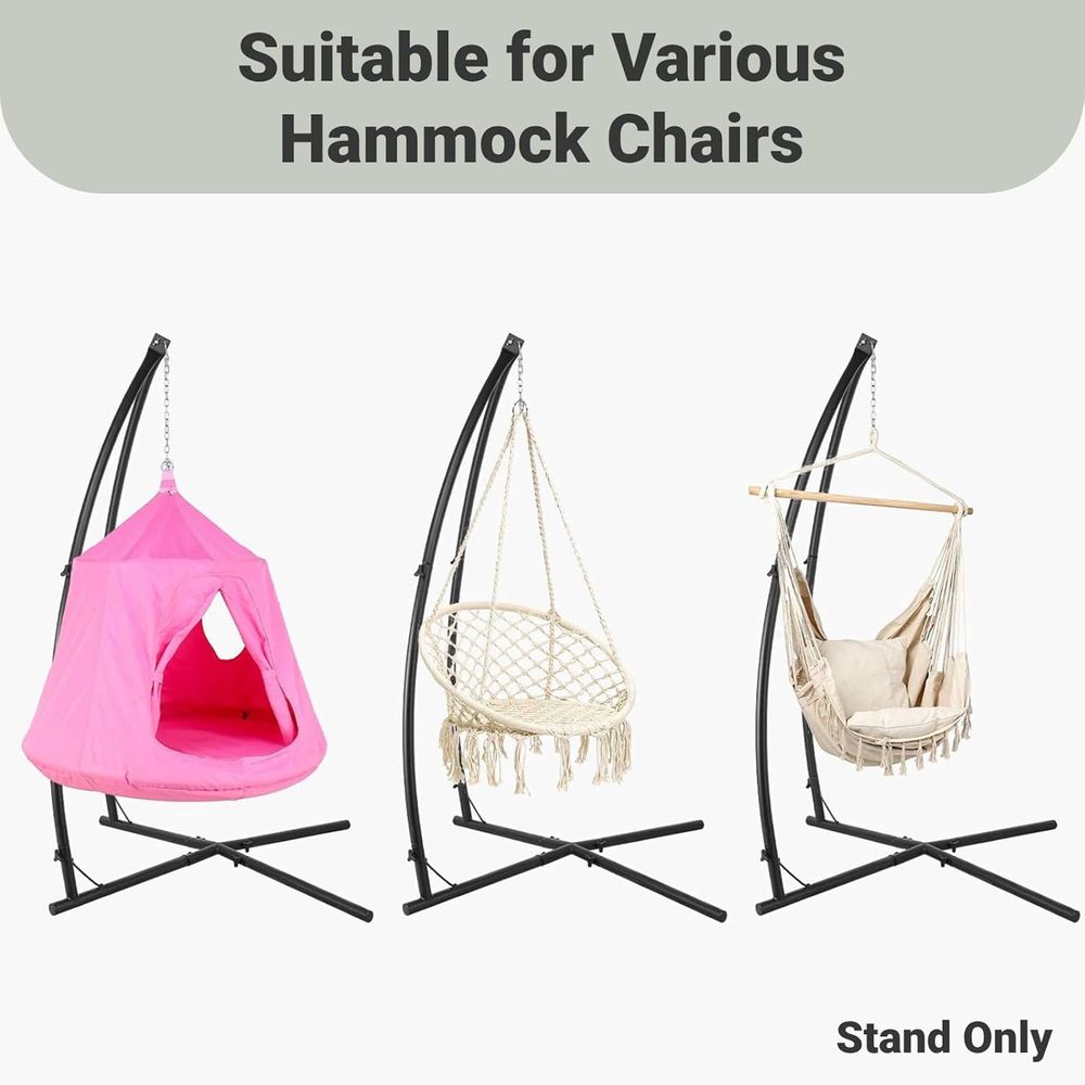Hammock Swing Stand, Hanging C - đánh giá và giá Outdoor Furniture Rh