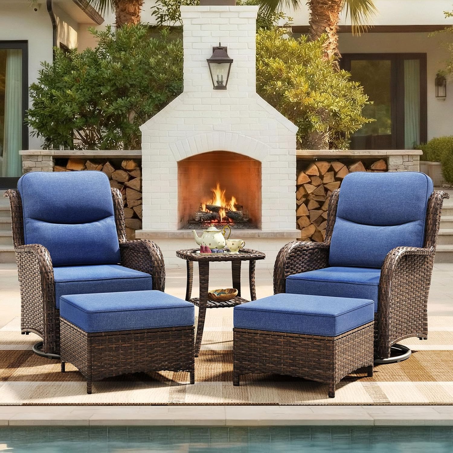 o*-Luxury Patio Furniture Set  - đánh giá và giá Outdoor Furniture Ofo