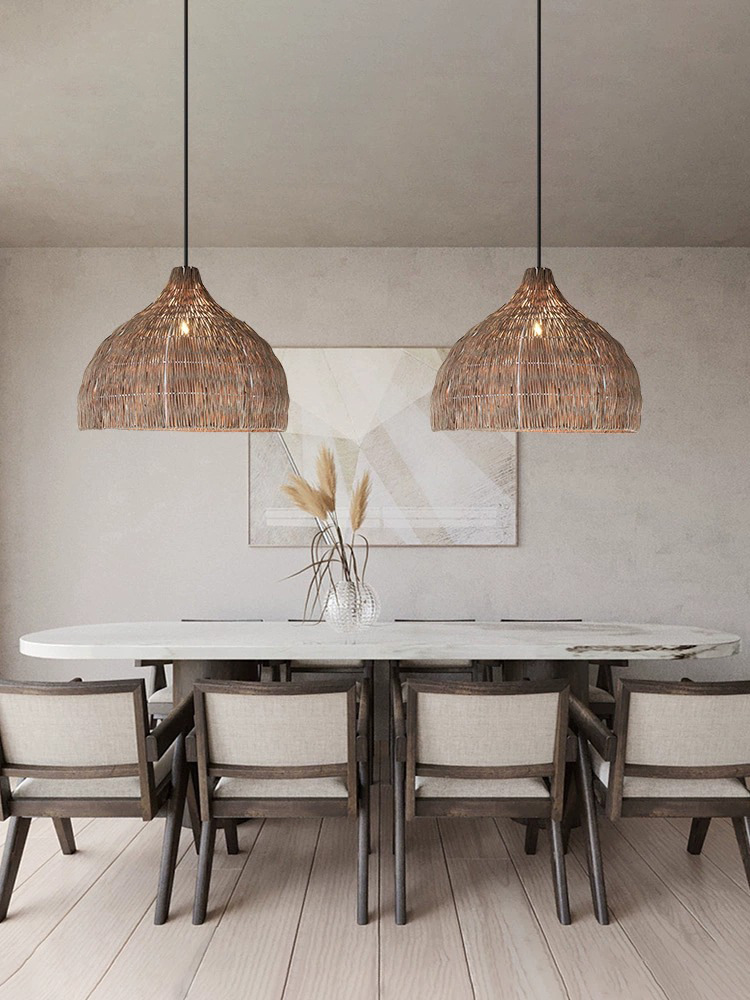 Simple Creative Rattan Pendant - đánh giá và giá Outdoor Furniture Rh
