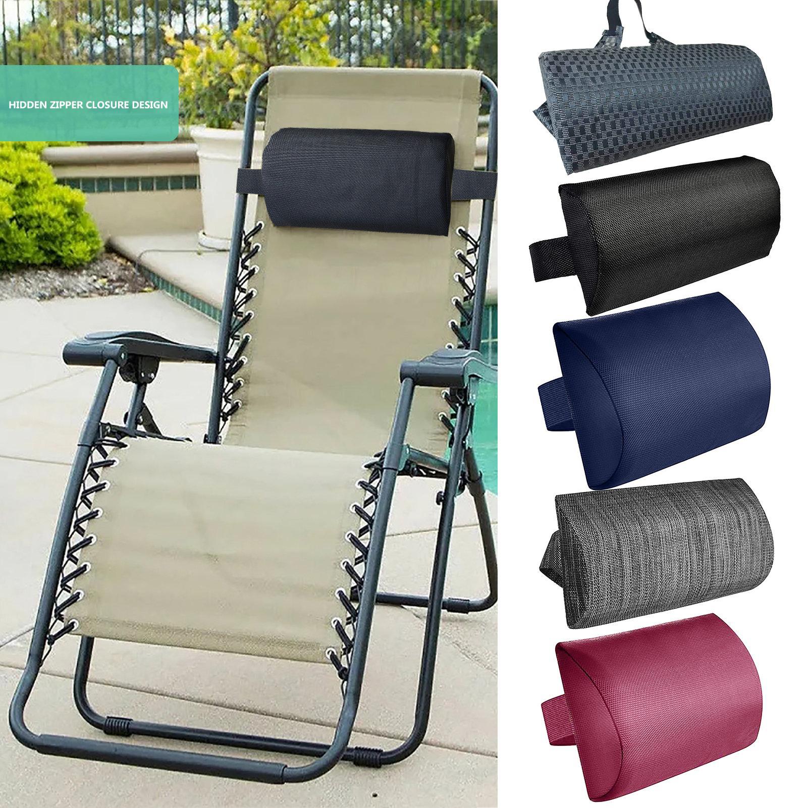 Neck Pillow Recliner Headrest  - đánh giá và giá Outdoor Furniture Sunbrella