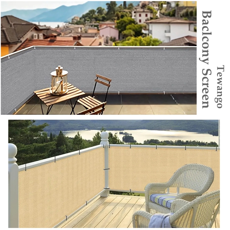4 Colors Balcony Privacy Scree - đánh giá và giá Outdoor Furniture Hdpe