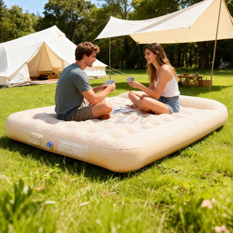 Automatic Inflatable Mattress  - đánh giá và giá Outdoor Furniture No Cushions