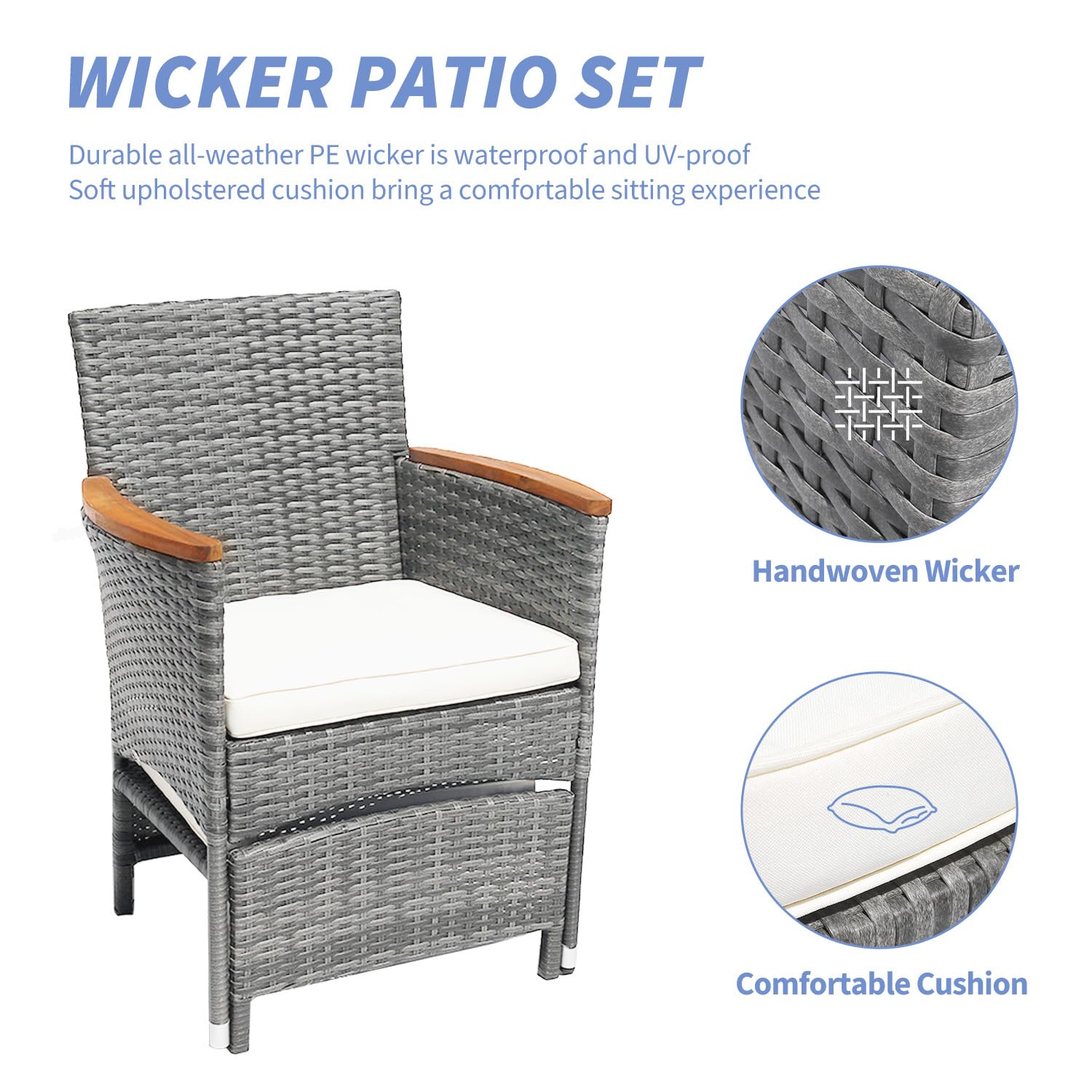 o*-5 PCS Outdoor Patio Furnitu - đánh giá và giá Outdoor Furniture Ofo