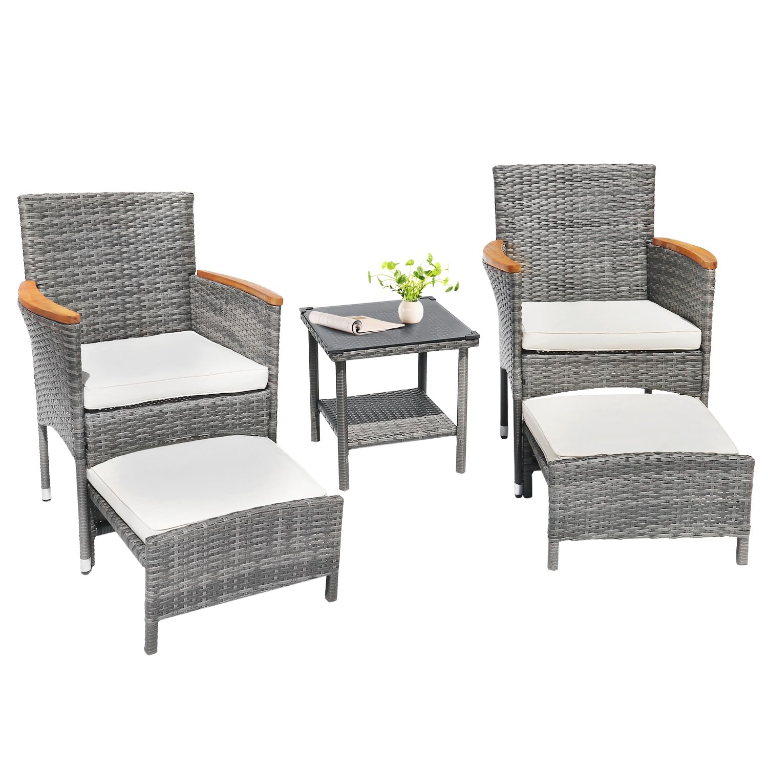 o*-5 PCS Outdoor Patio Furnitu - đánh giá và giá Outdoor Furniture Ofo