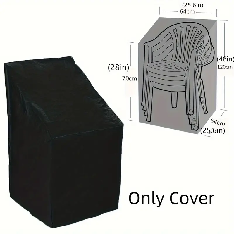Heavy Duty Stackable Chair Cov - đánh giá và giá Outdoor Furniture Sunbrella