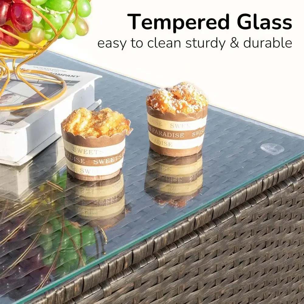 7-Piece Outdoor Wicker Section - đánh giá và giá Outdoor Furniture Ofo