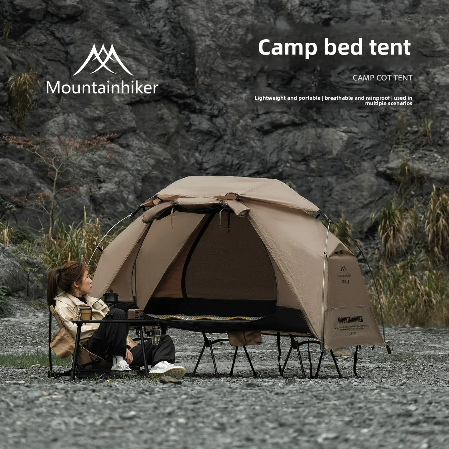 MOUNTAINHIKER Outdoor Camp Bed - đánh giá và giá Outdoor Furniture Sunbrella