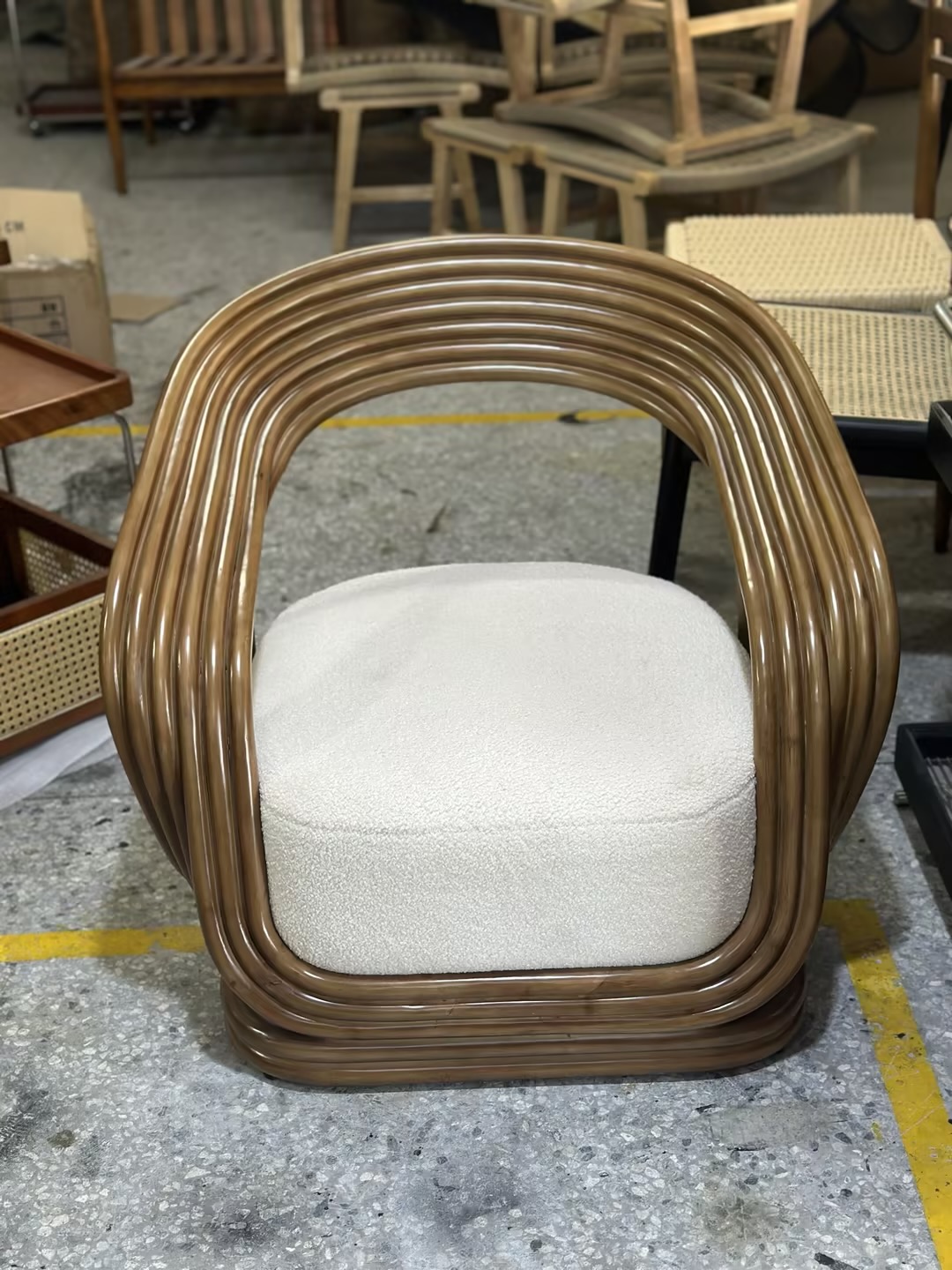 #Modern Deluxe Wooden Rattan L - đánh giá và giá Outdoor Furniture Vietnam
