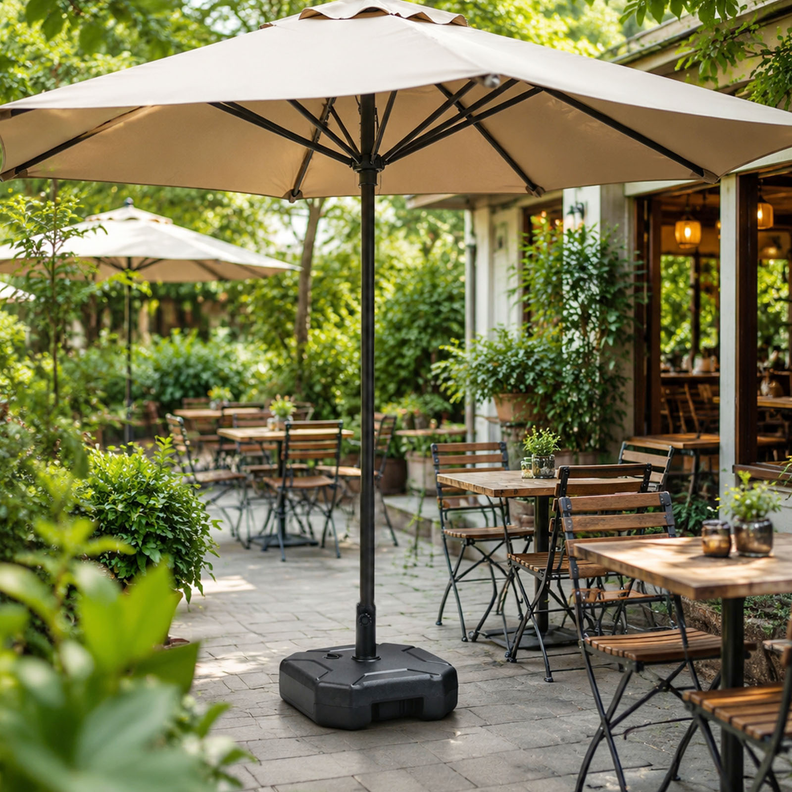 Fillable Patio Umbrella Base S - đánh giá và giá Outdoor Furniture Sunbrella