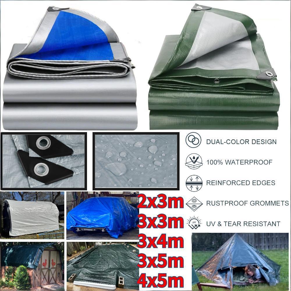 PE Tarp Waterproof Large Sheet - đánh giá và giá Outdoor Furniture Sunbrella