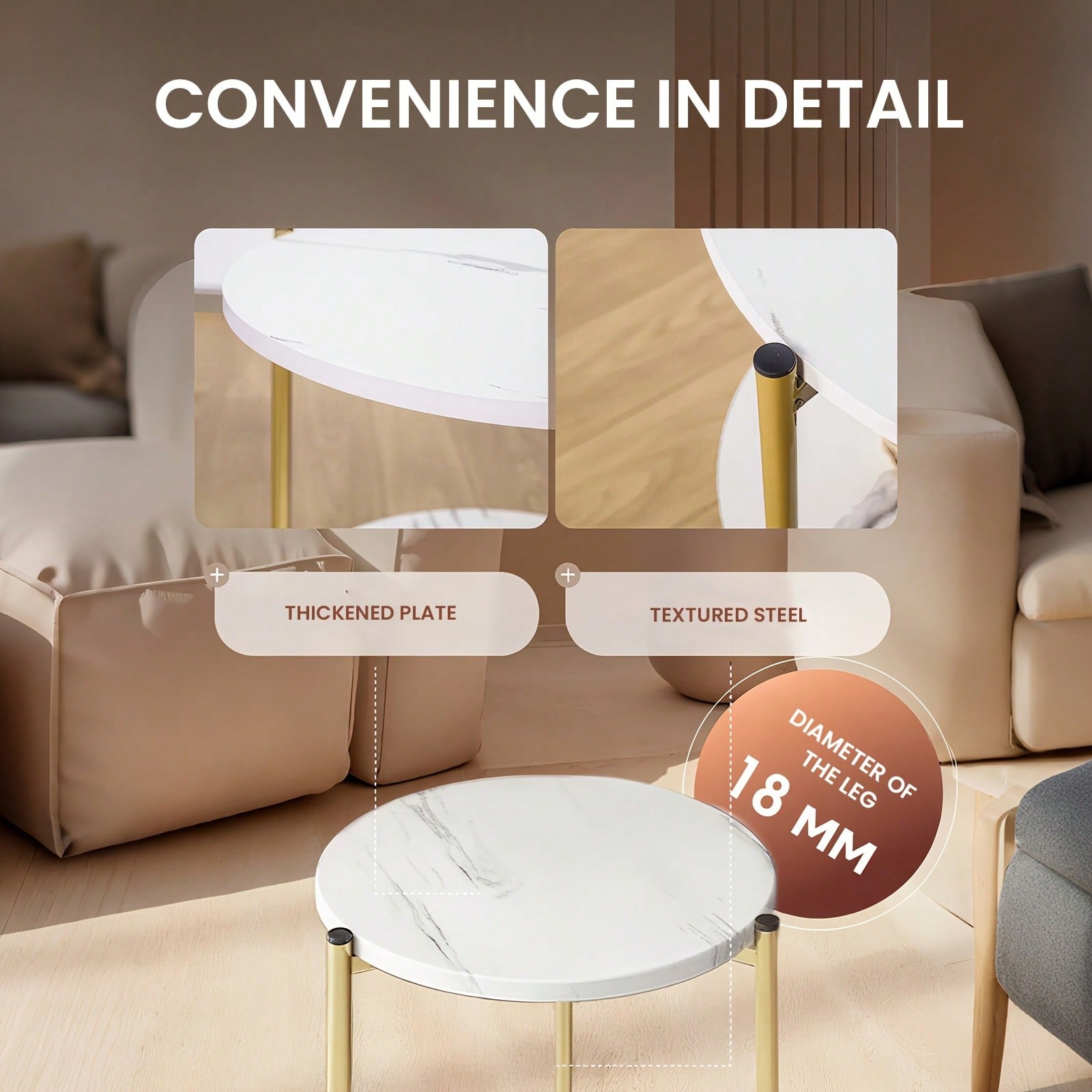Double-Tier Round Side Table,  - đánh giá và giá Outdoor Furniture Near Me