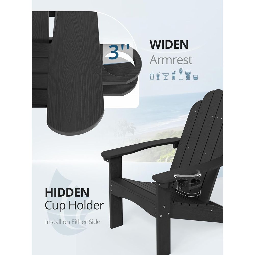 Adirondack Chairs Set o 4 - We - đánh giá và giá Outdoor Furniture Ofo