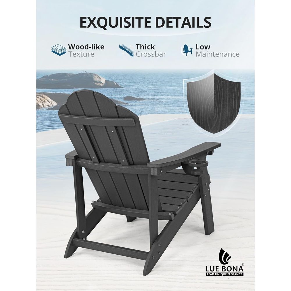 Adirondack Chairs Set o 4 - We - đánh giá và giá Outdoor Furniture Ofo