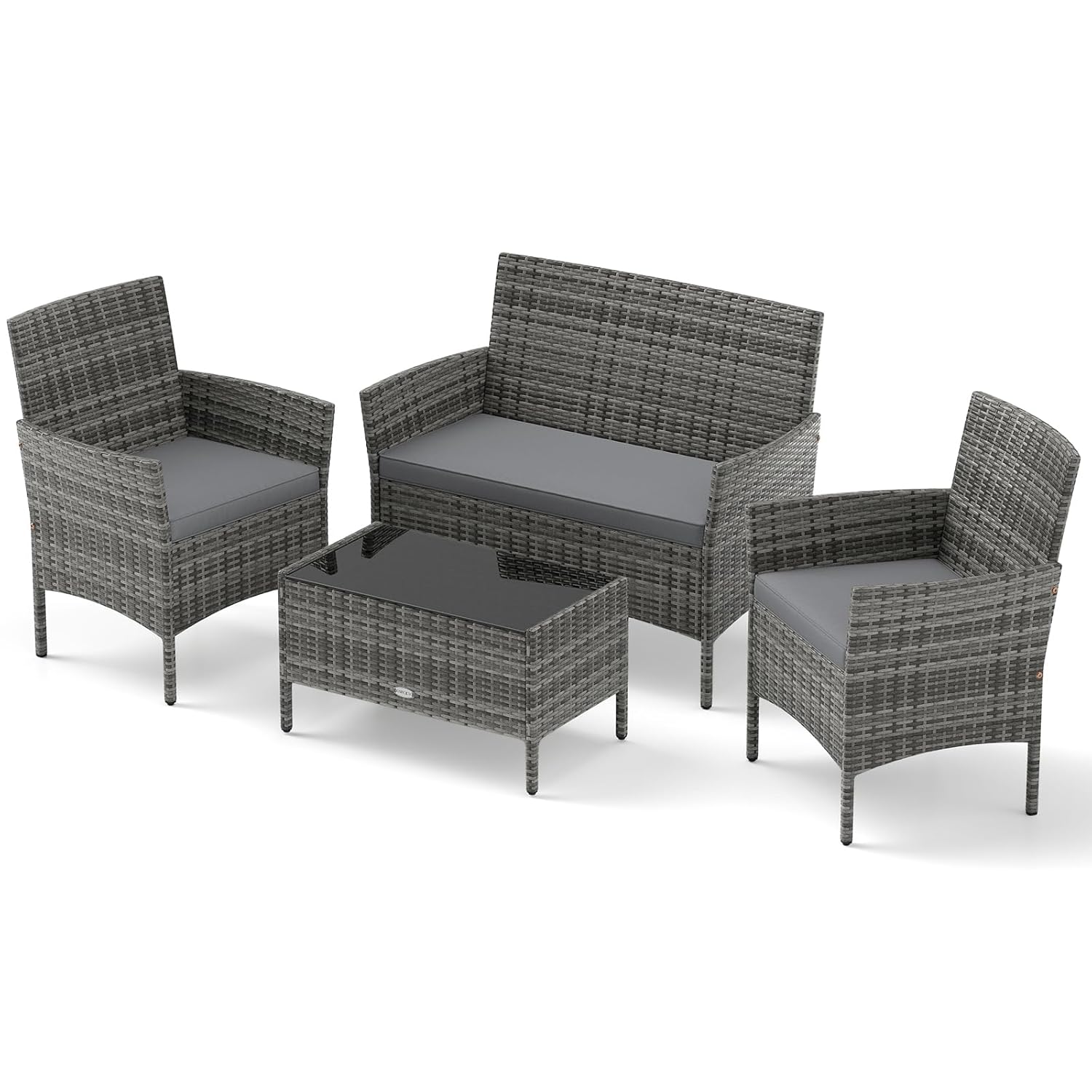 o*-4-Piece Patio Furniture Set - đánh giá và giá Outdoor Furniture Ofo