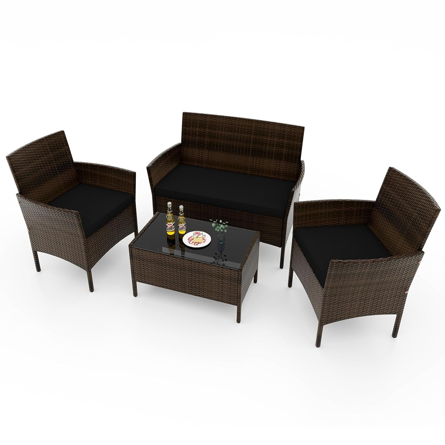o*-4-Piece Patio Furniture Set - đánh giá và giá Outdoor Furniture Ofo