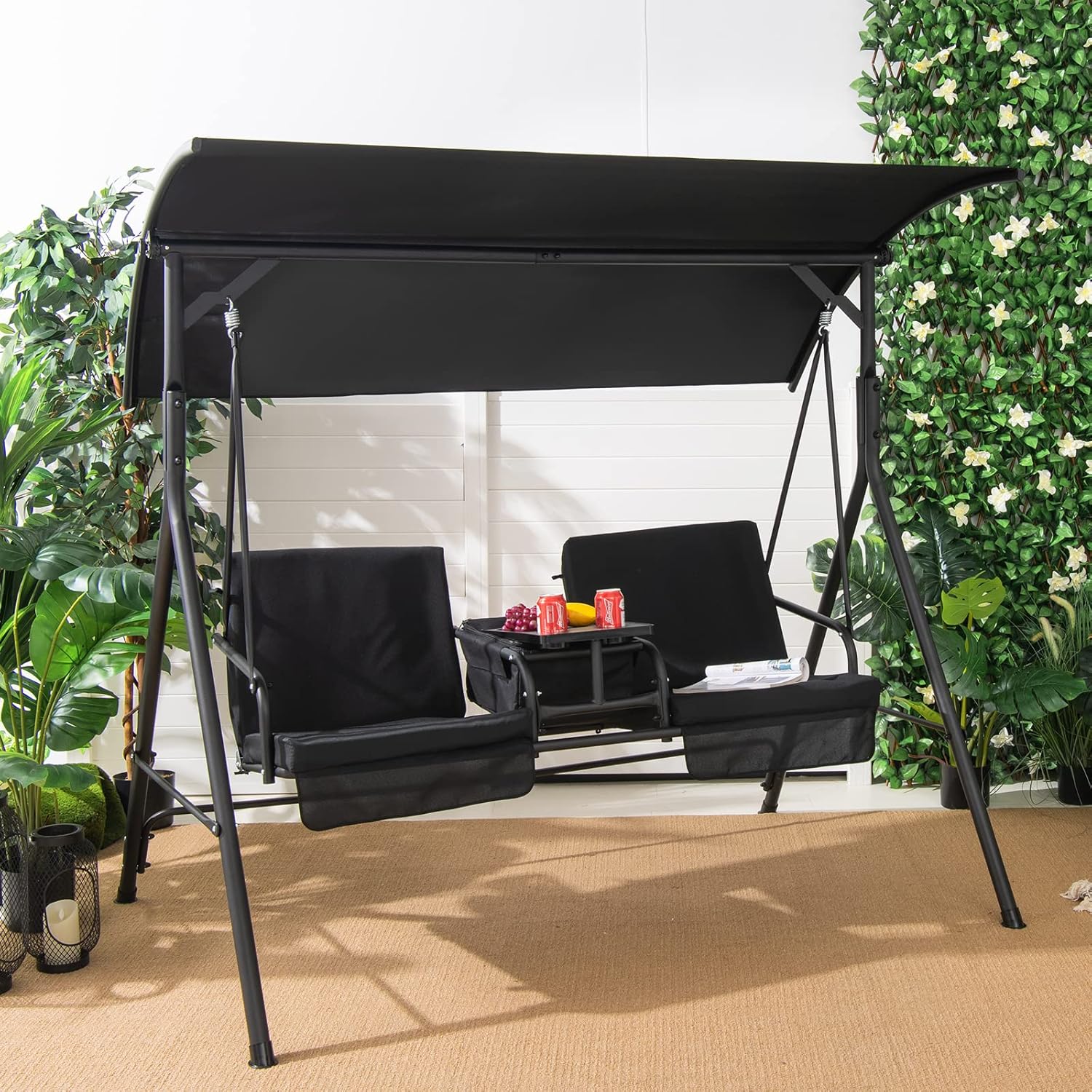 o*-2 Person Porch Swing, Outdo - đánh giá và giá Outdoor Furniture Ofo
