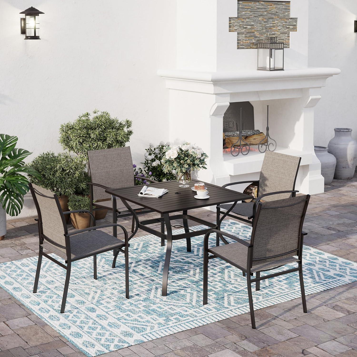 o*-Patio Dining Chairs Set of  - đánh giá và giá Outdoor Furniture Ofo