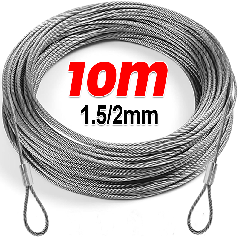 10/2M Stainless Steel Wire Rop - đánh giá và giá Sun Sail Shade