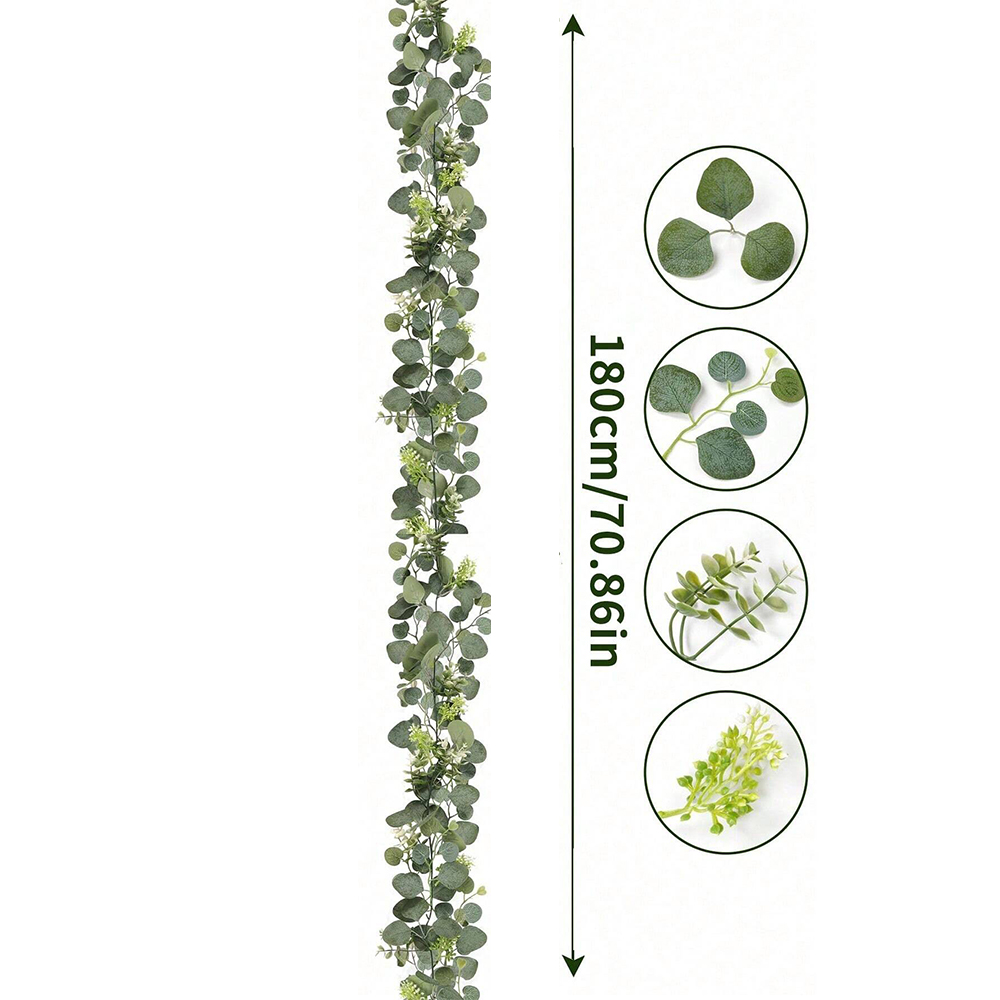 Artificial Eucalyptus Garland  - đánh giá và giá Outdoor Furniture Rh