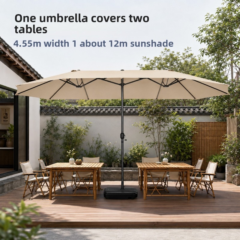 Outdoor Shade Umbrella Large C - đánh giá và giá Outdoor Furniture Sunbrella