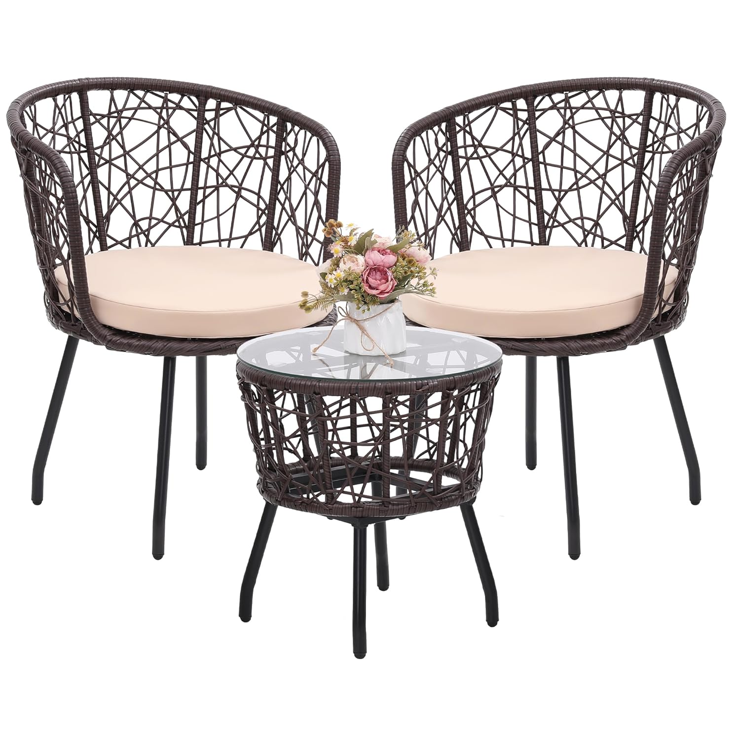o*-4 Piece Patio Bistro Outdoo - đánh giá và giá Outdoor Furniture Ofo
