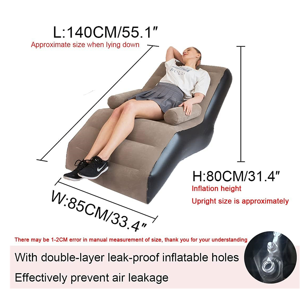 Folding Lazy Sofa,Inflatable L - đánh giá và giá Outdoor Furniture Europe