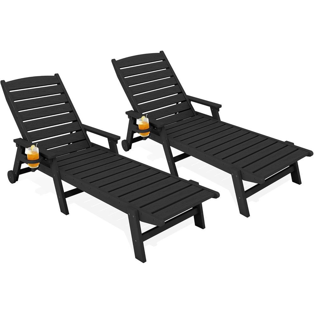 HDPE Lounge Chair Outdoor Set  - đánh giá và giá Outdoor Furniture Ofo