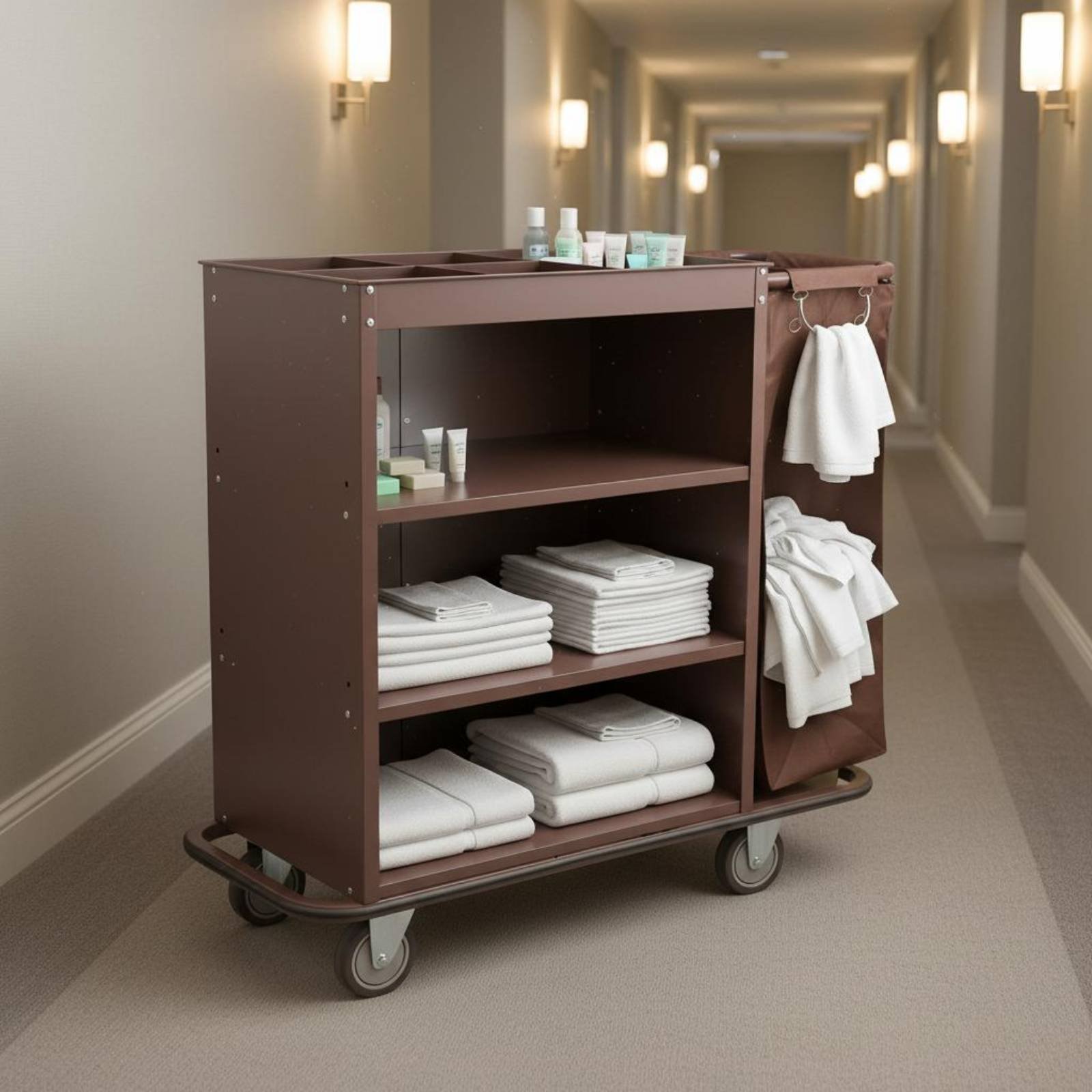 Hotel Linen Cart Multi-Functio - đánh giá và giá Outdoor Furniture Glides