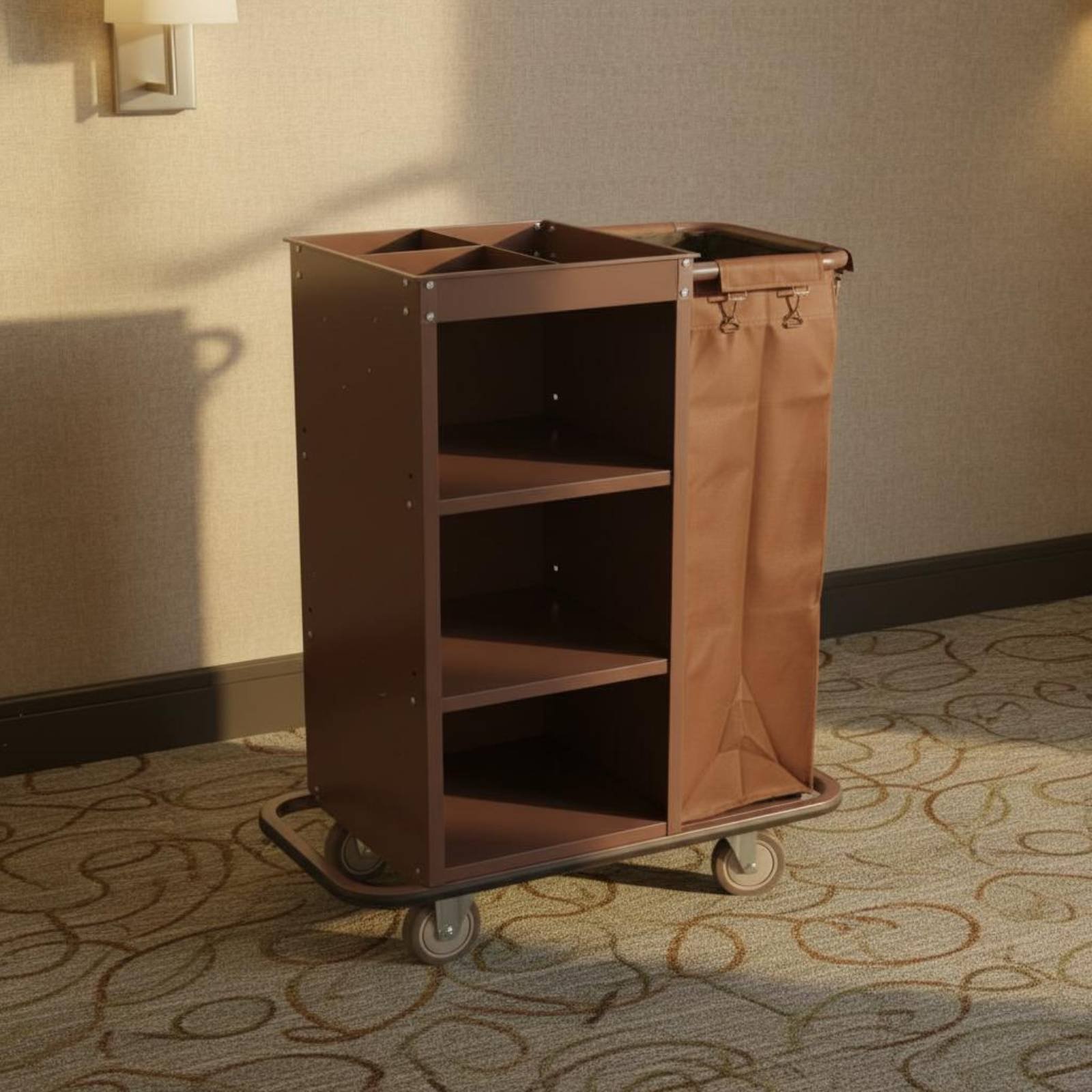 Hotel Linen Cart Multi-Functio - đánh giá và giá Outdoor Furniture Glides