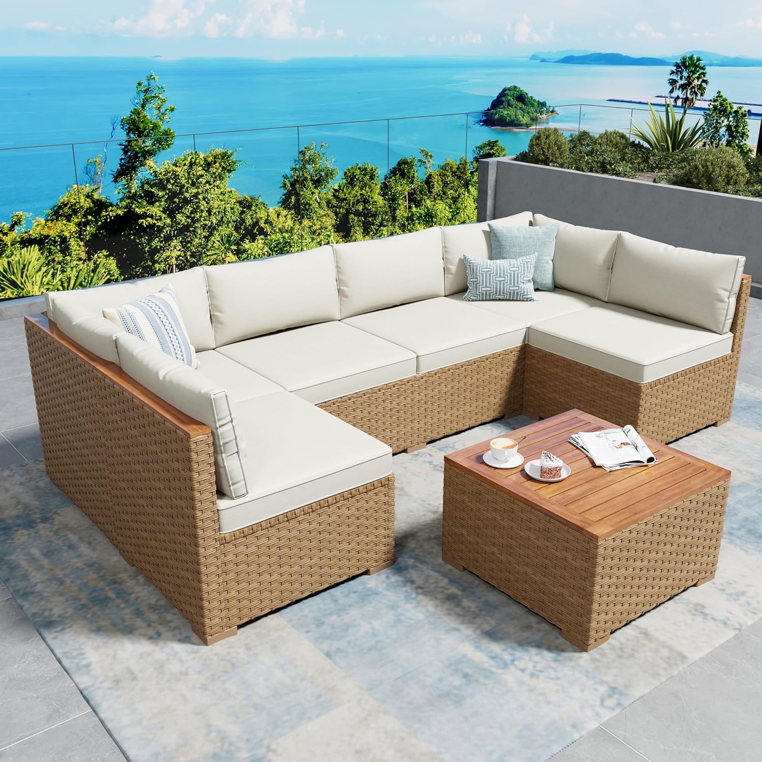 o*-Sunshine Valley Wicker Pati - đánh giá và giá Outdoor Furniture Ofo