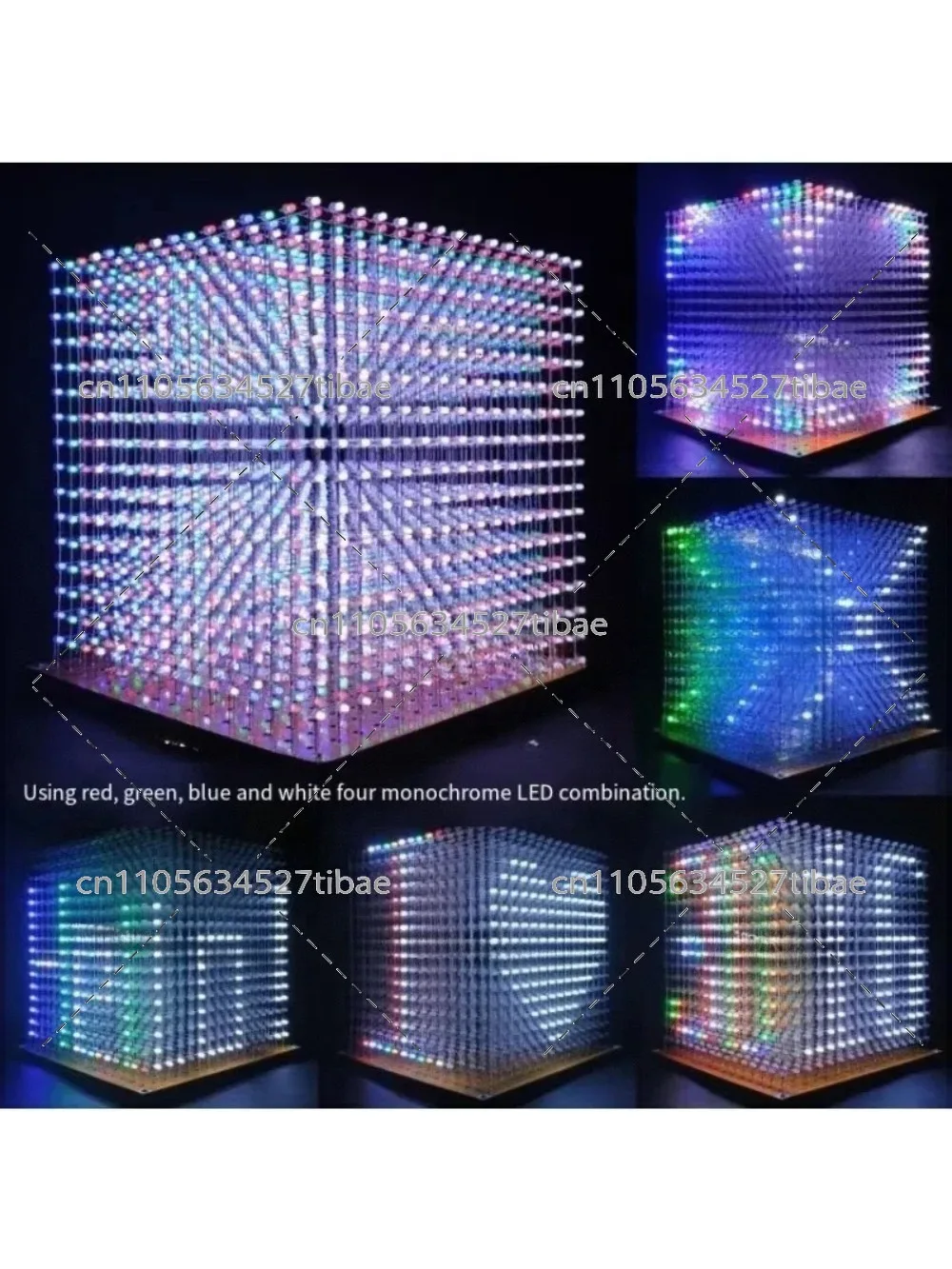 3D16mini Light Cube Kit 16x16x - đánh giá và giá Outdoor Furniture Diy