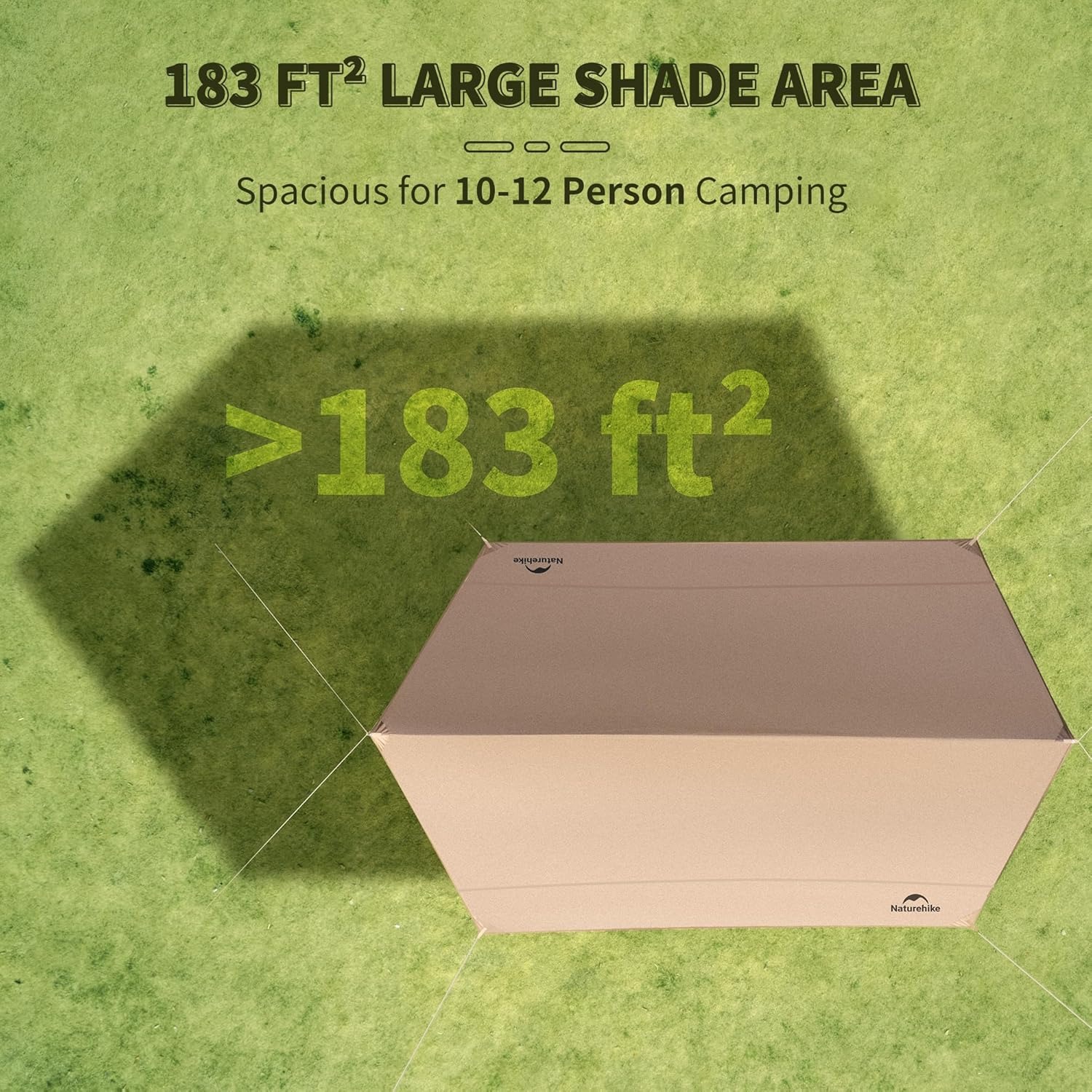 Naturehike Large Camping Water - đánh giá và giá Sun Sail Shade